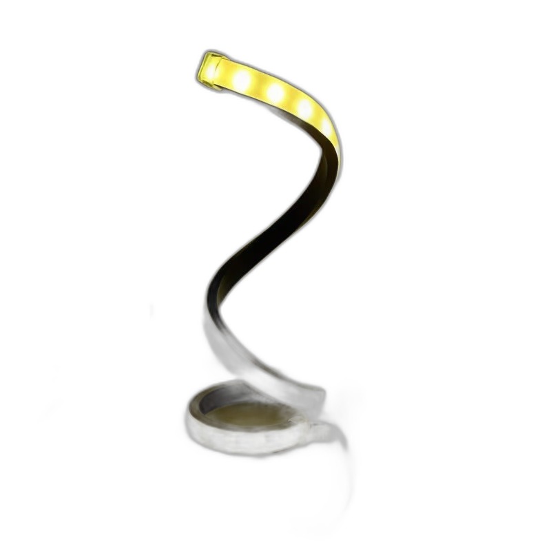 Spiral LED Desk Lamp (Set of 2) — 3-Color Dimmable USB Light - Image 6
