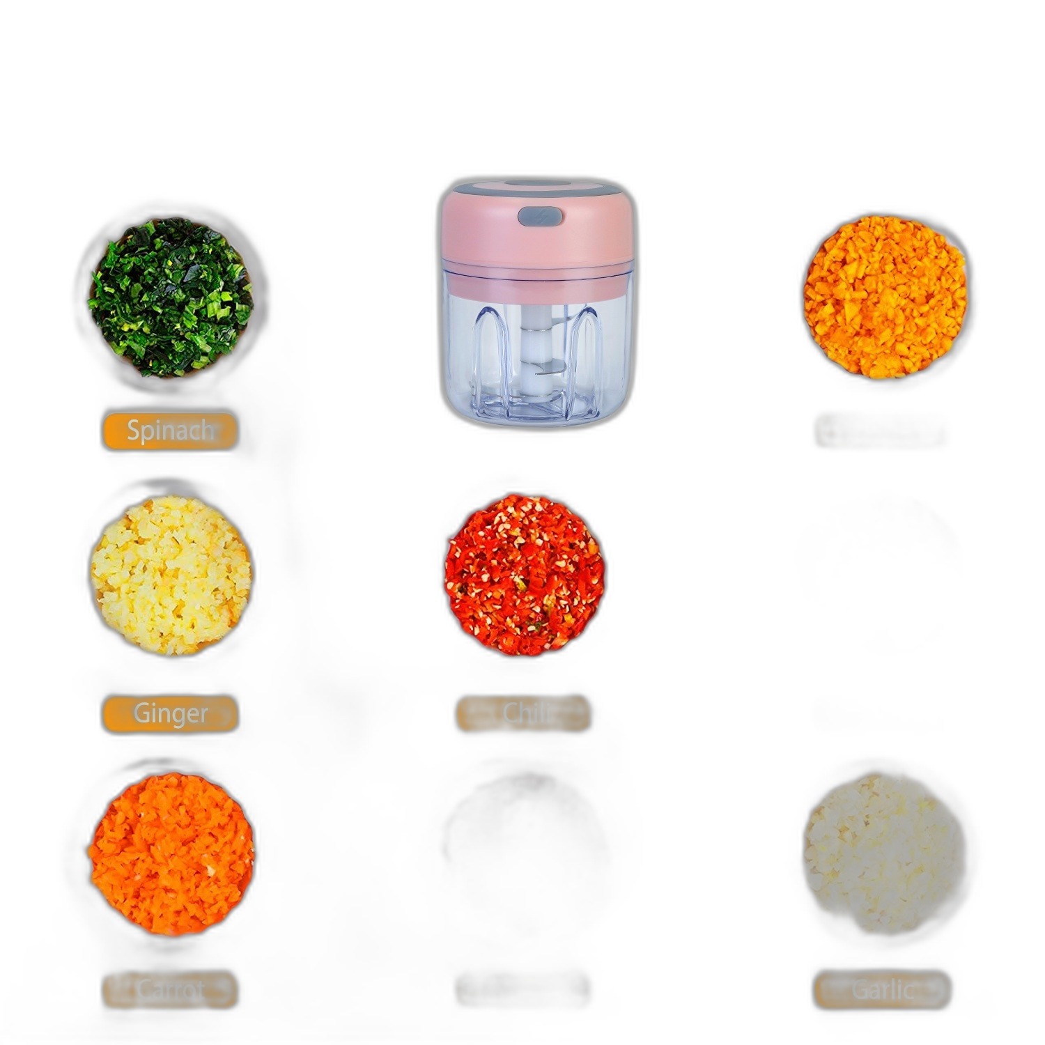 Mini Cordless Garlic Chopper - Image 5