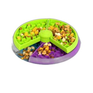 3-in-1 Slow Feeder & Lick Mat Bowl