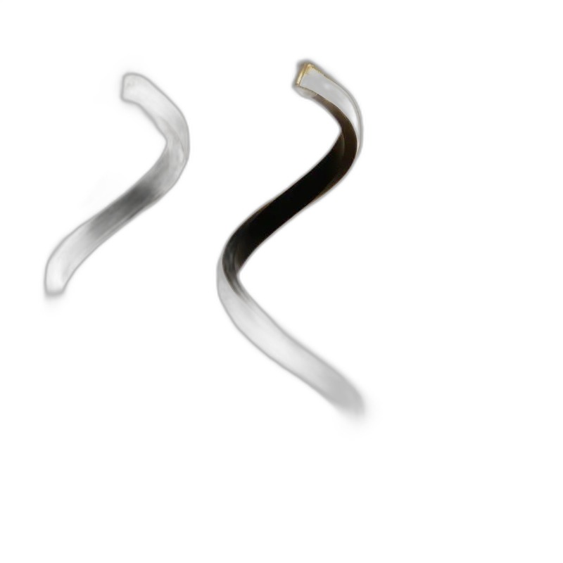 Spiral LED Desk Lamp (Set of 2) — 3-Color Dimmable USB Light - Image 2