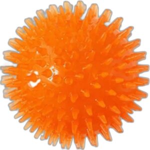 Squeaky Spiky Dog Balls (3-Pack) — Durable Floating Fetch Toys