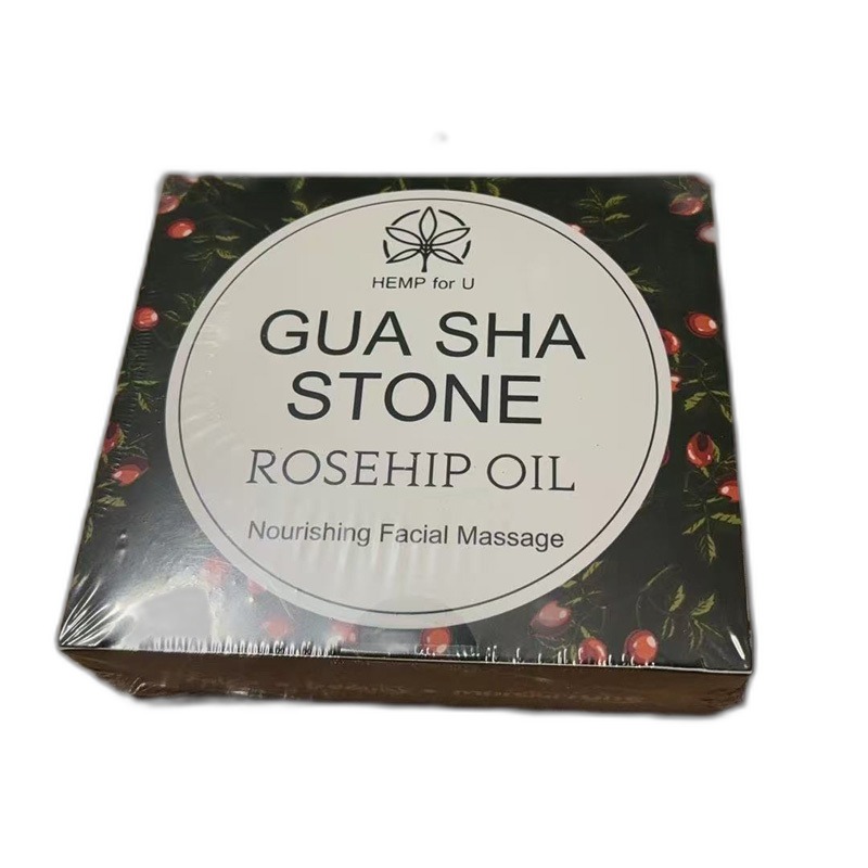 Jade Gua Sha & Rosehip Oil Set - Image 3