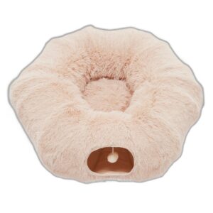 Plush Cat Tunnel & Bed