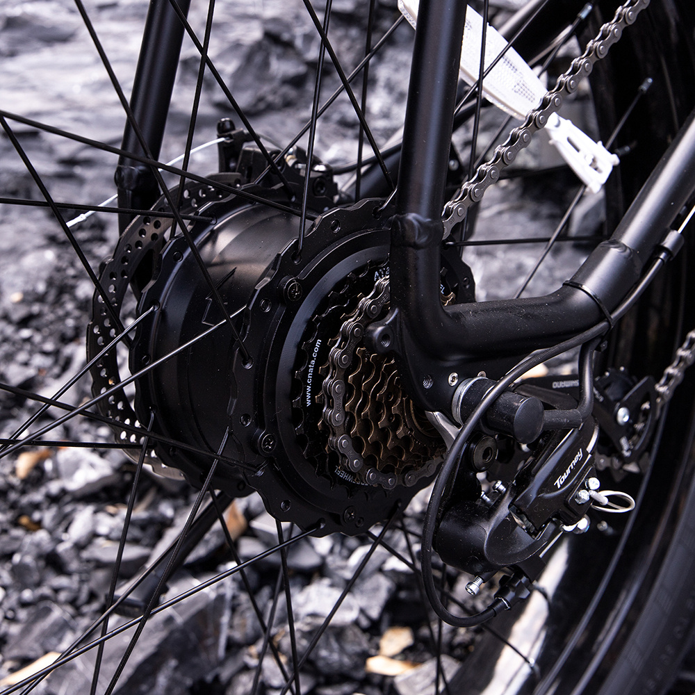 1000W Electric Mountain Bike — 26" Fat Tire E-Bike, 48V 15Ah Battery - Image 5