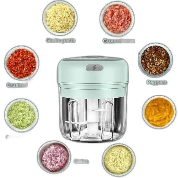 Electric Garlic Chopper(300ml) - Image 2