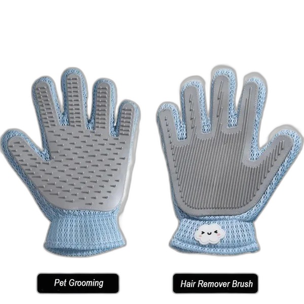 2-in-1 Pet Grooming & Deshedding Glove - Image 4