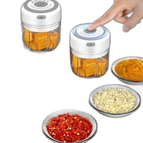 Electric Garlic Chopper(300ml) - Image 3