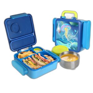 Kids Insulated Lunch Box — Leakproof Bento Container with Handle