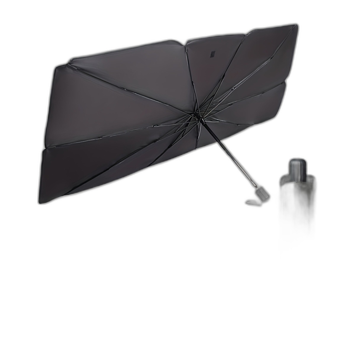 Car Windshield Sun Shade Umbrella — Foldable UV & Heat Protection (UPF50+) - Image 4