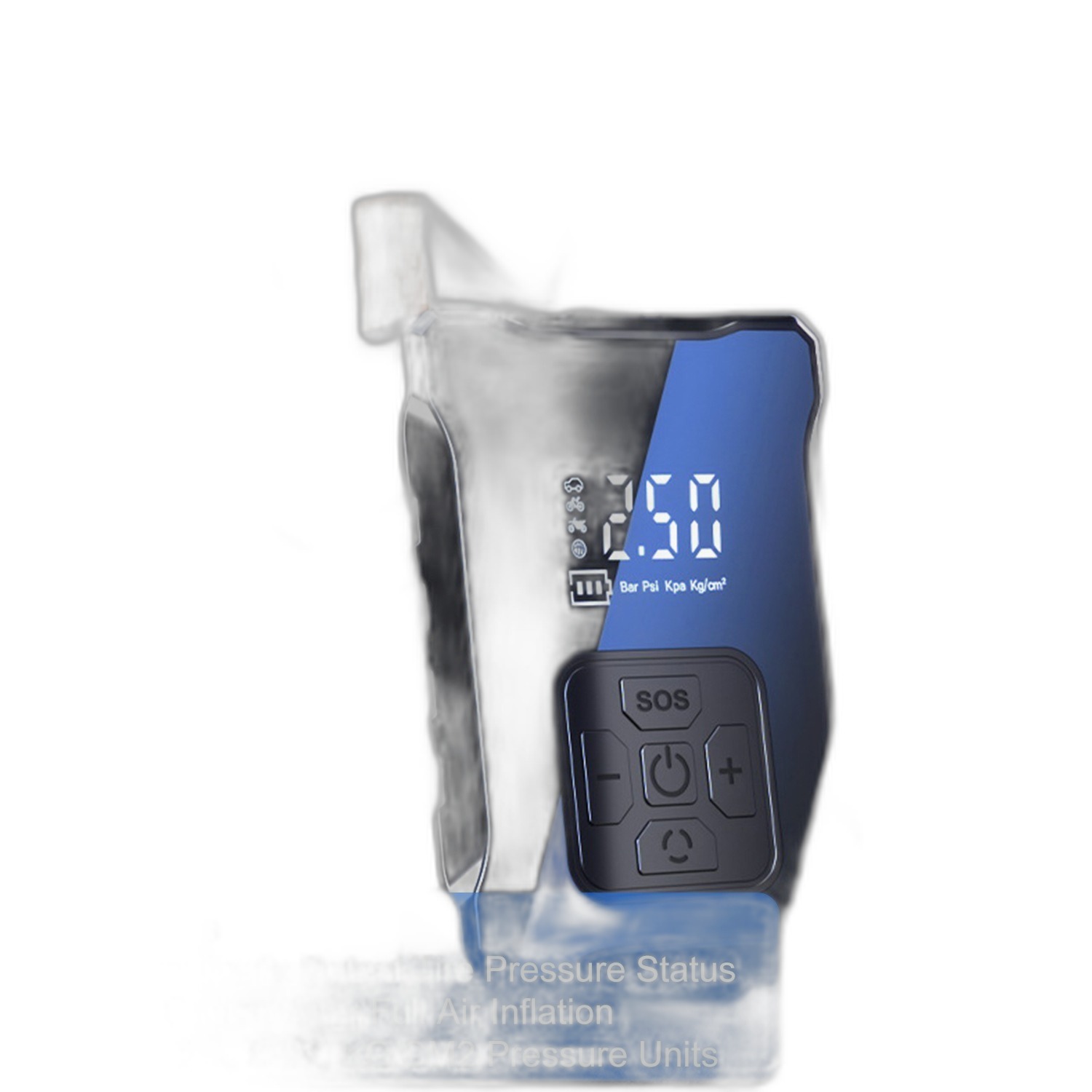 Cordless Tire Inflator — 150PSI Digital Air Compressor - Image 5