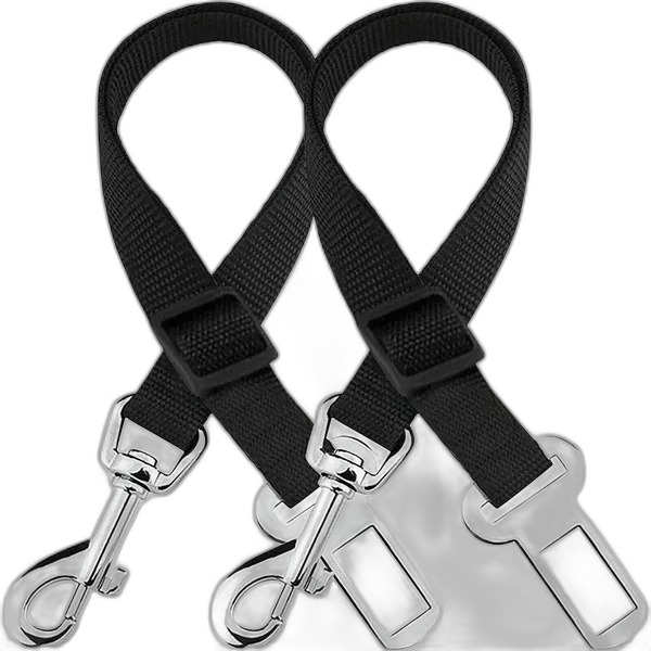 Dog Seat Belt (2-Pack) — Adjustable Pet Car Safety Restraint - Image 4