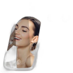 LED Lighted Makeup Mirror — Rechargeable Vanity Desk Mirror