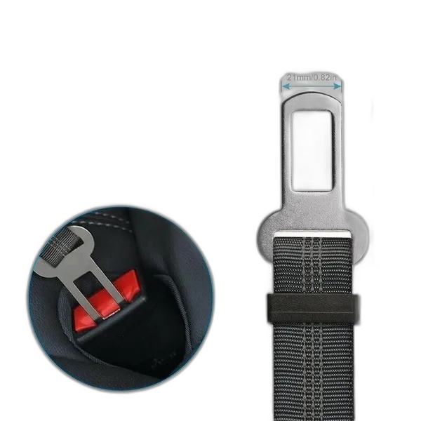 Dog Seat Belt (2-Pack) — Adjustable Pet Car Safety Restraint - Image 5